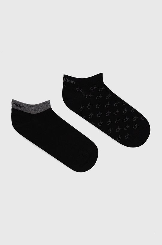 

Носки (2 пары) Calvin Klein, черный