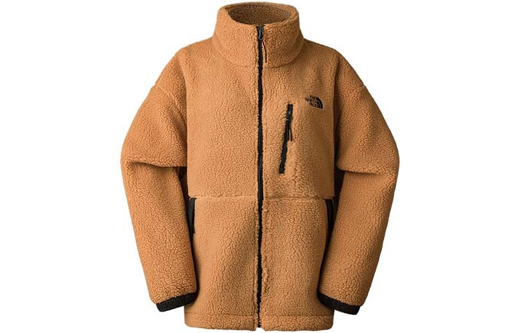 

Женская бархатная куртка Nuptse цвета хаки The North Face