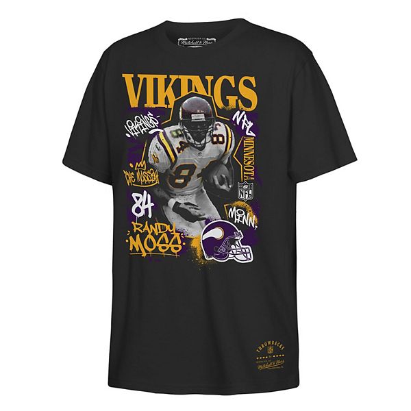 Футболка youth randy moss minnesota vikings Mitchell & Ness — фото 2