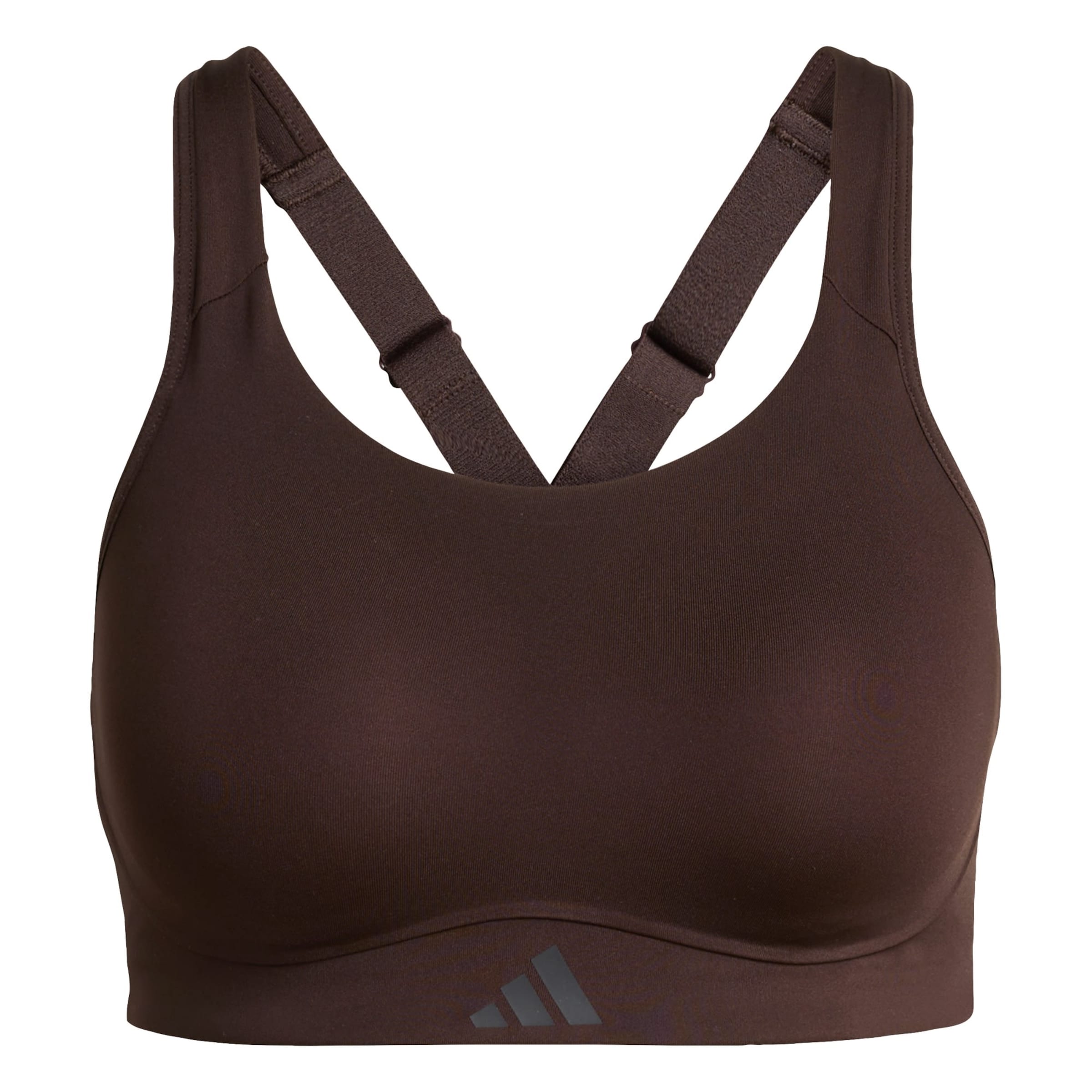 

Adidas Performance Спортивный бюстгальтер-бралетт 'Optime' в цвете Chocolate