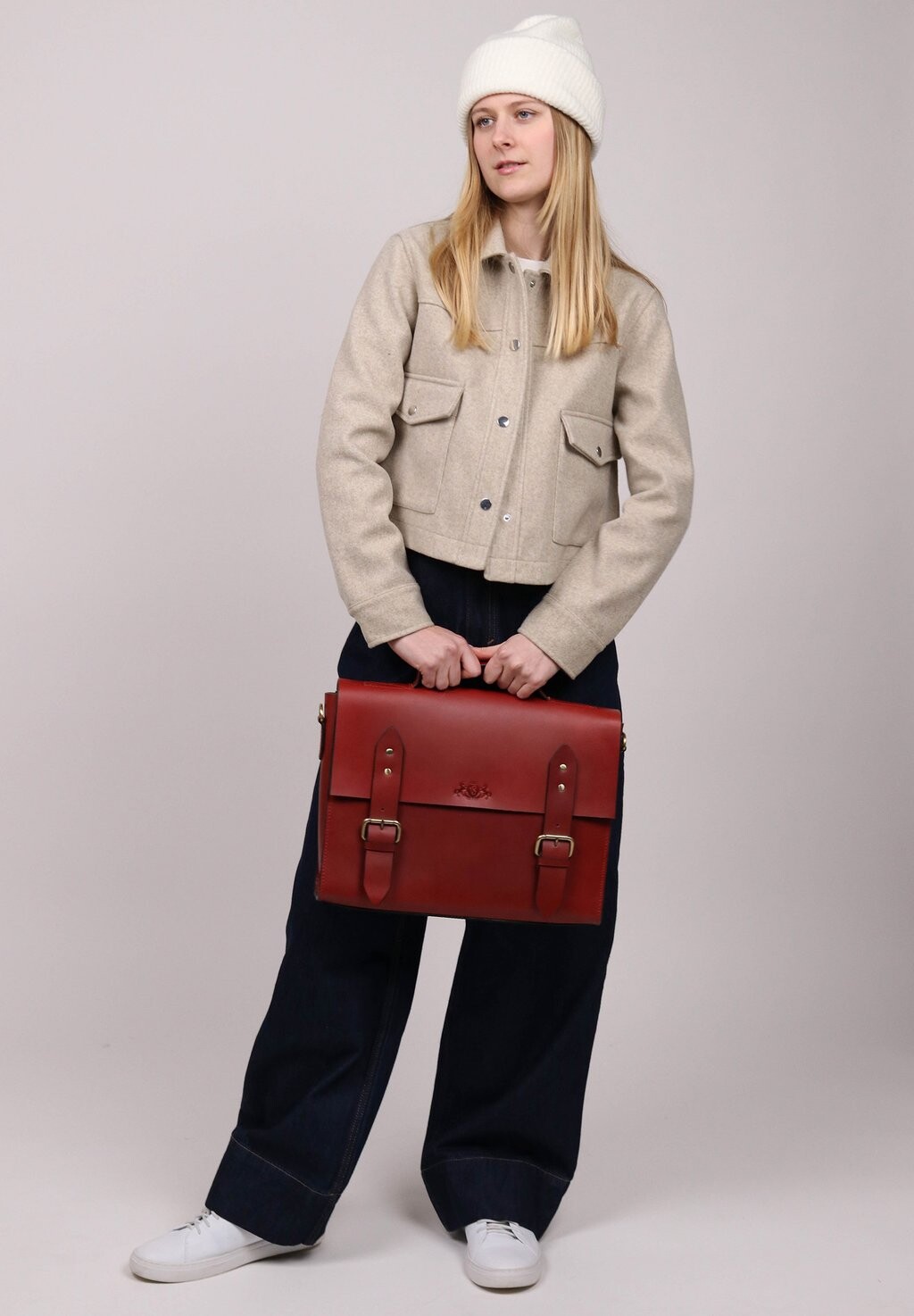 

Портфель LEATHER BUSINESS LAPTOP 15" BOSTON L SID & VAIN, цвет rot