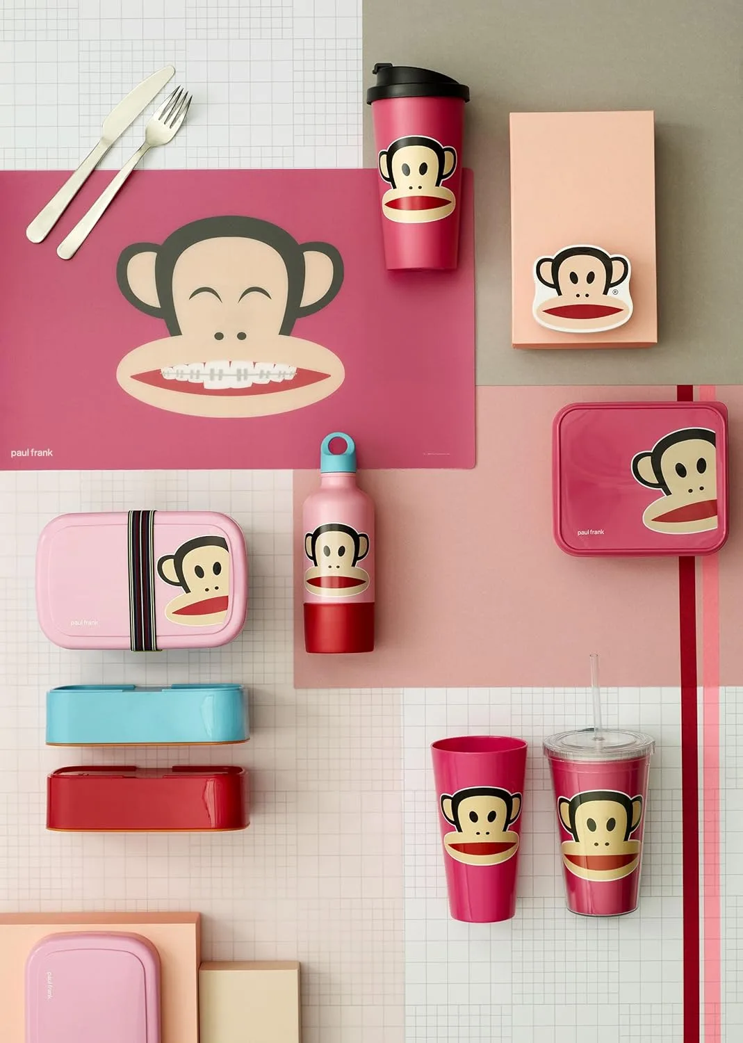 Кружка Paul Frank, Dark Pink Room Copenhagen