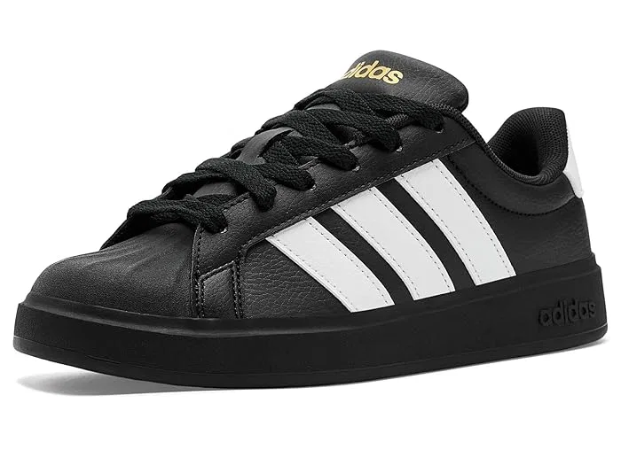 Кроссовки классические Street Talk Adidas Kids, Black/White/Gold Metallic