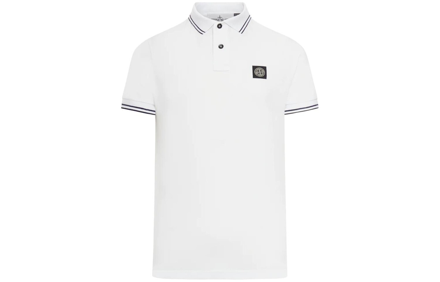 

Рубашка поло мужская белая Stone Island, белый