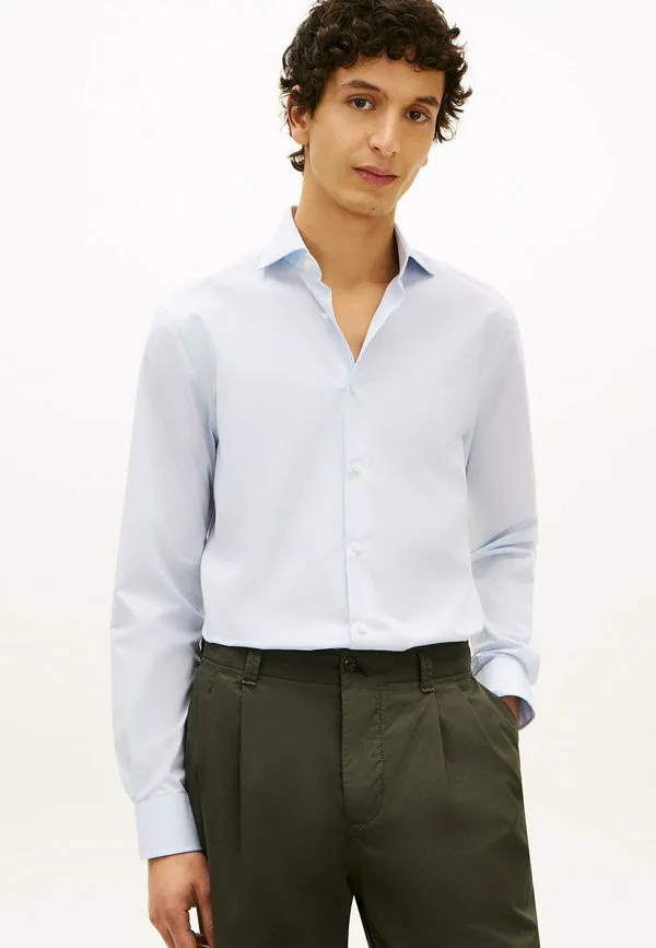 Стильная повседневная рубашка с широкими рукавами Tommy Hilfiger, Sky Blue