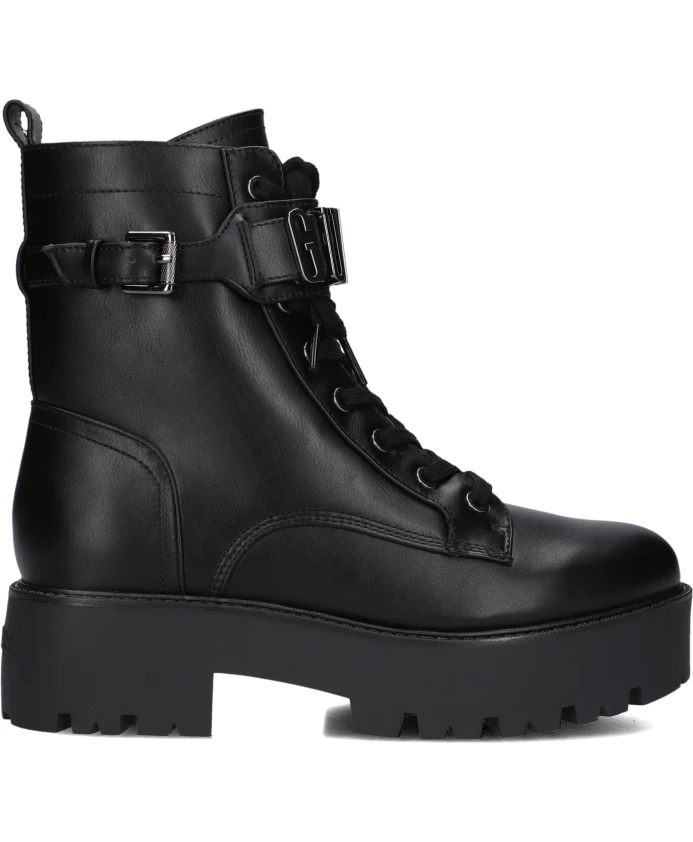 

Женские ботинки на шнуровке Guess, черный