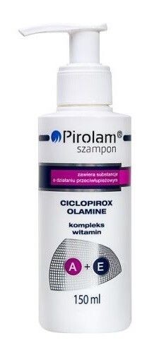 

Pirolam Szampon Przeciwłupieżowy z Witaminami A+E шампунь против перхоти, 150 ml