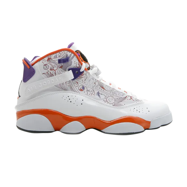 

Кроссовки Air Jordan 6 Rings 'Phoenix', белый