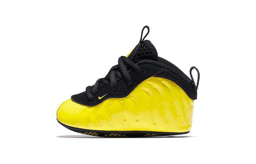 Air Foamposite One Wu-Tang I Nike, желтый/черный — фото 3