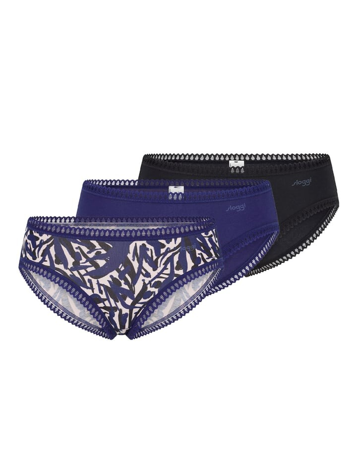

Хипстеры Sloggi GO Crush, цвет schwarz/blau