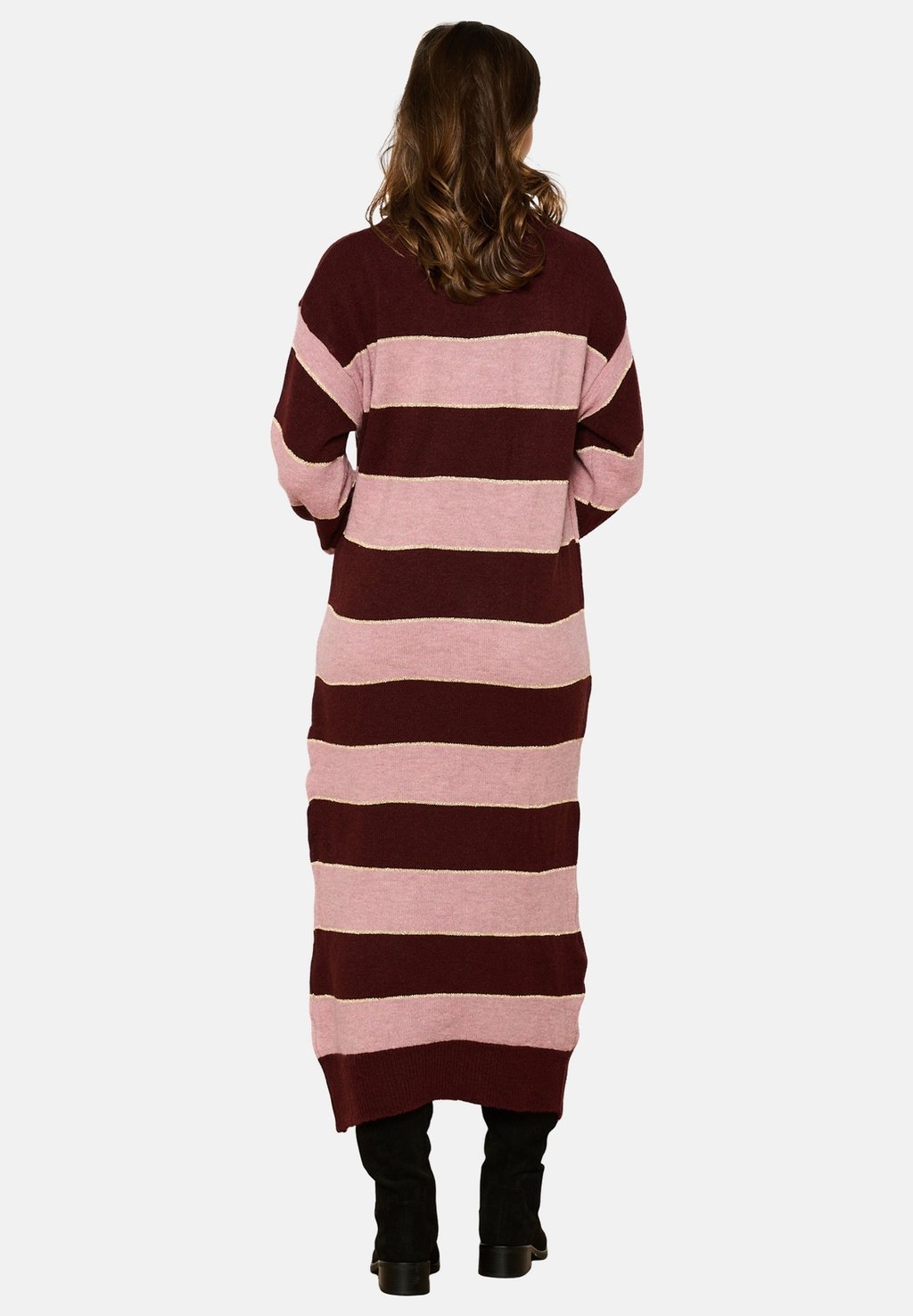 

Платье макси STRIPED LolaLiza, бордовый
