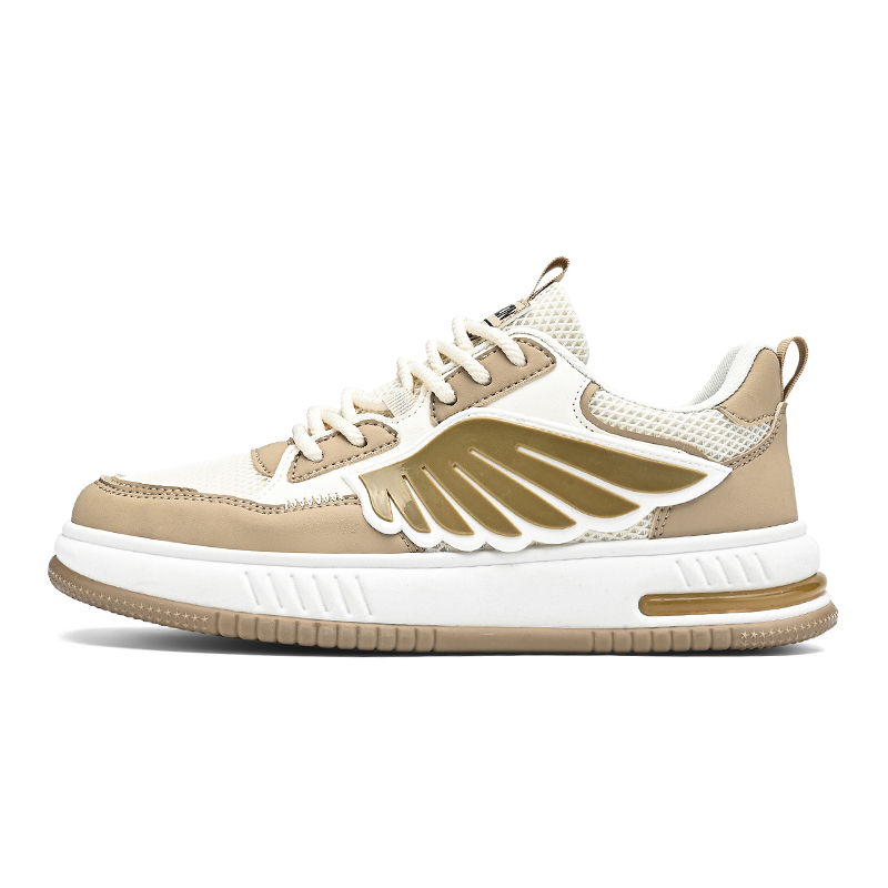 

JANECO Мужские низкие кеды бежево-хаки, цвет Beige Khaki