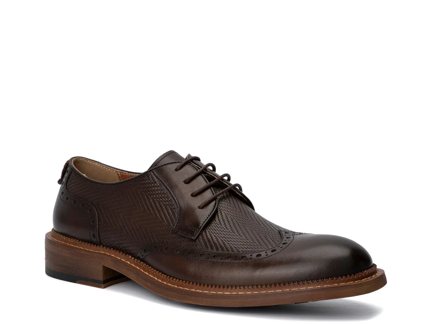 

Оксфорды Clark Wingtip Oxford Vintage Foundry Co, темно-коричневый