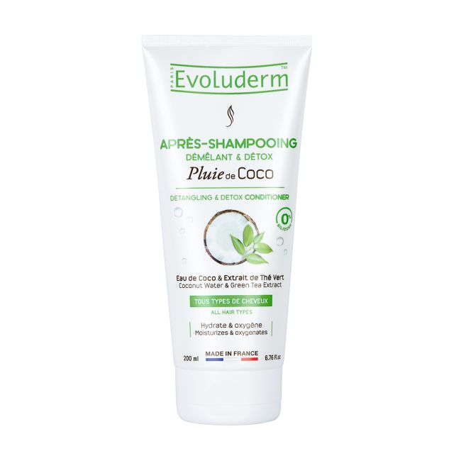 

Кондиционер для волос, облегчающий расчесывание и детокс Evoluderm, 200 мл