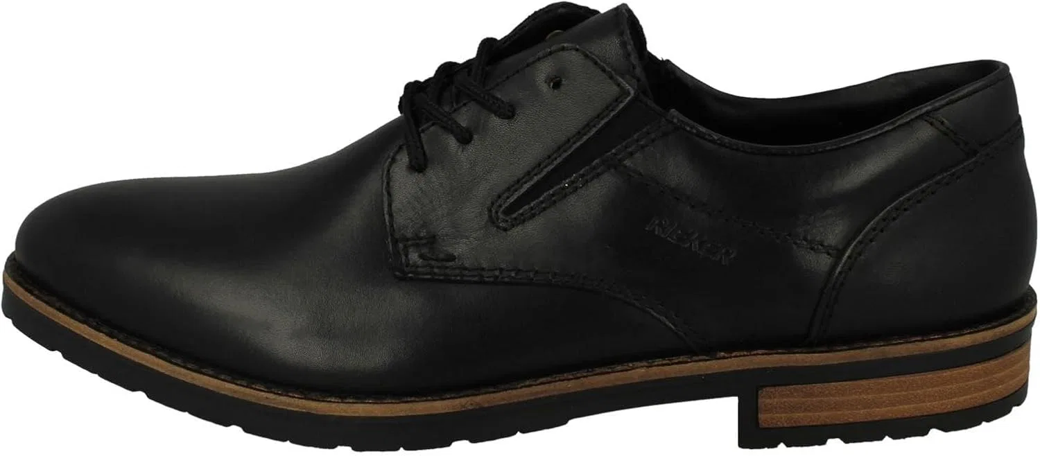 Туфли Rieker Turin Men's Shoes, Black — фото 4