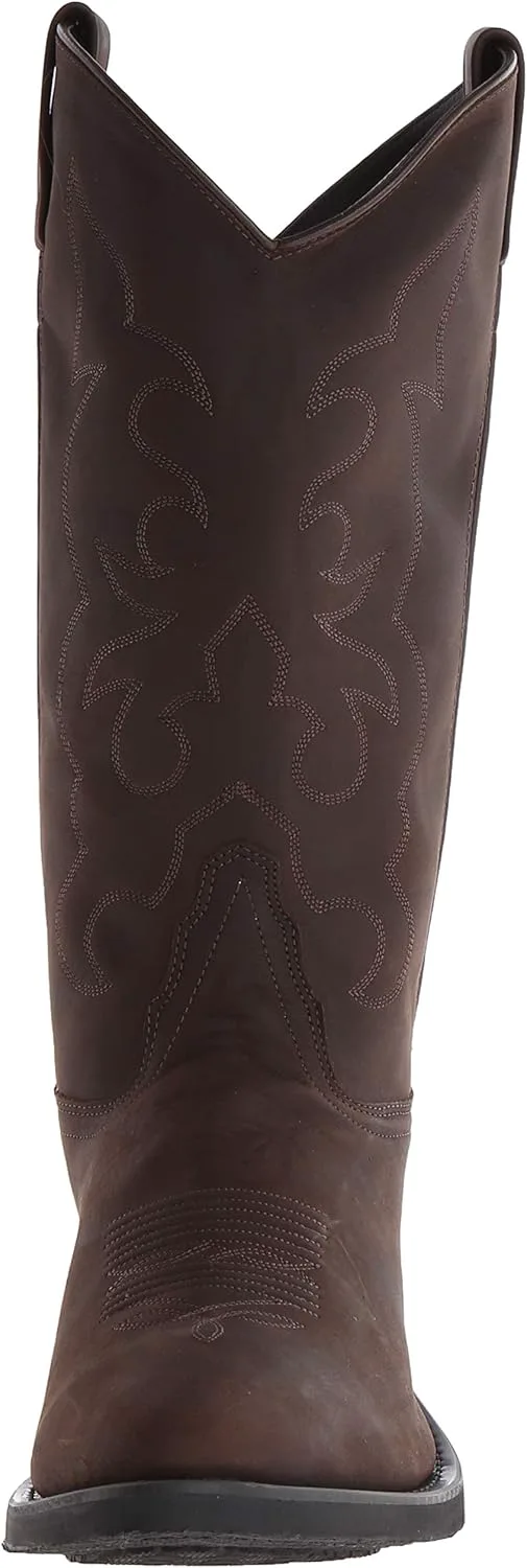 Мужские ковбойские сапоги OLD WEST с круглым носком и прошитой подкладкой Old West Boots — фото 3