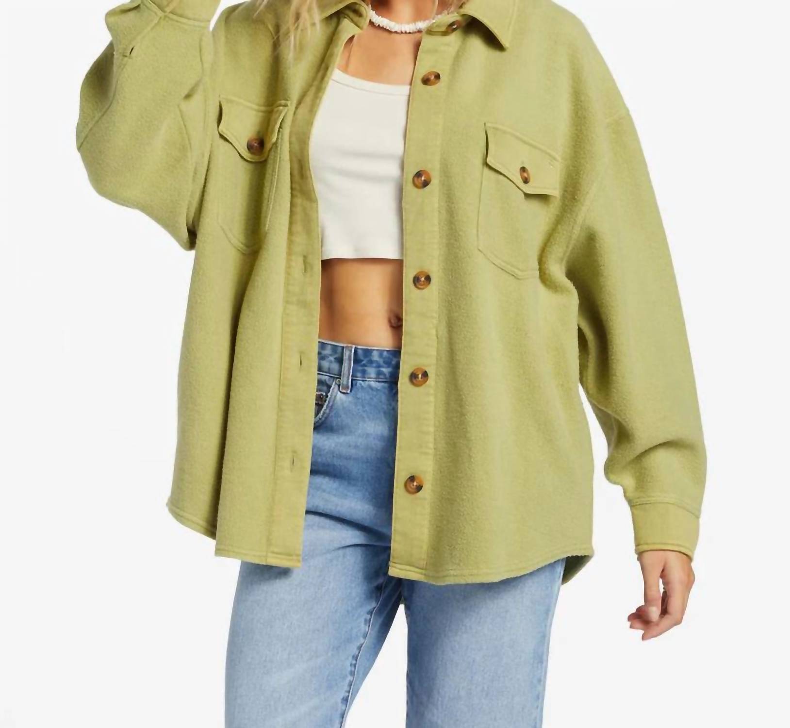 

Куртка Anytime Shacket в цвете Avo Billabong