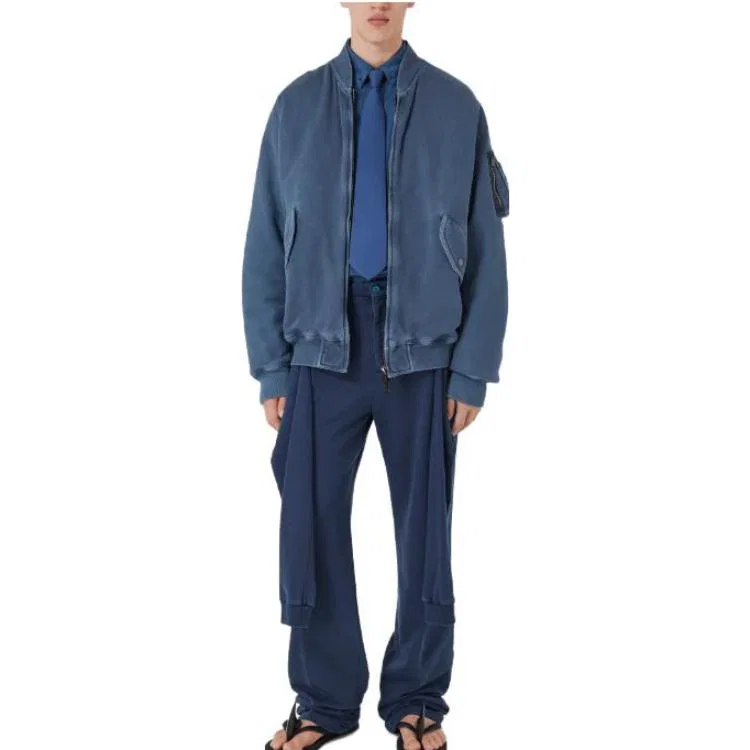 Повседневные брюки Burberry Soft Marine синий — фото 3