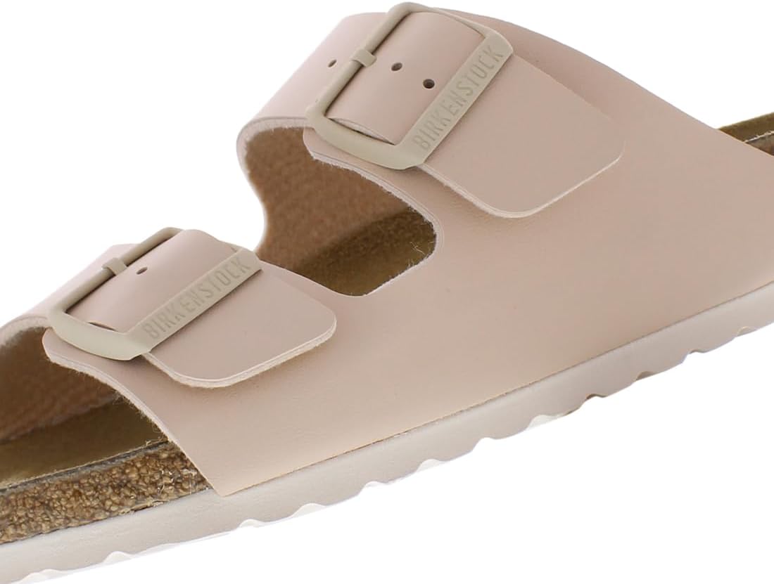 Сандалии Birkenstock Arizona с мягкой стелькой для взрослых унисекс, бежевый — фото 2