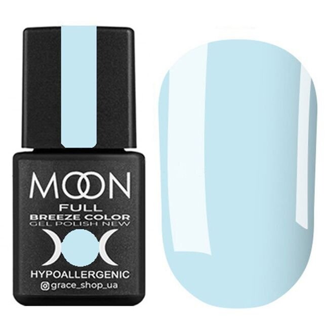 

Цветной гибридный лак Moon Full Breeze № 416, 8 мл