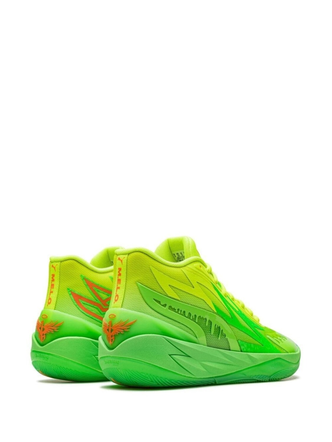 Кроссовки MB.01 Nickelodeon Slime из коллаборации с LaMelo Ball PUMA, зеленый — фото 4