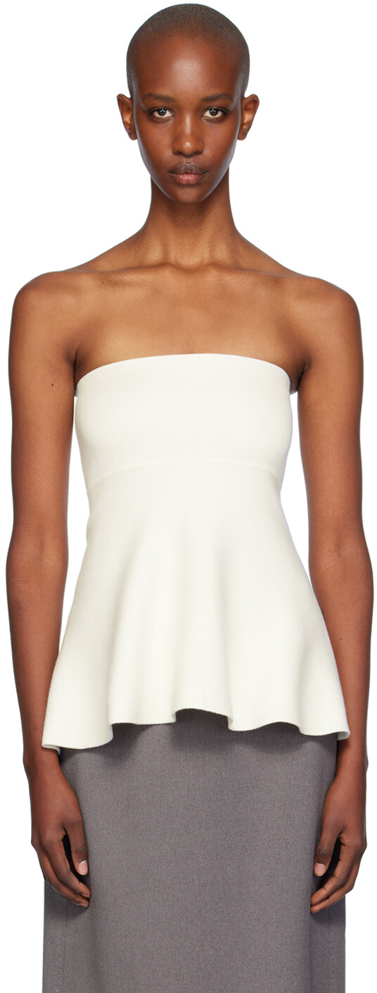

Топ-бюстье Off-White Agathe Knit The Frankie Shop
