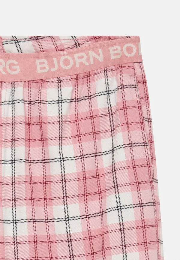 Пижамные штаны унисекс core Björn Borg, Pink/White — фото 3