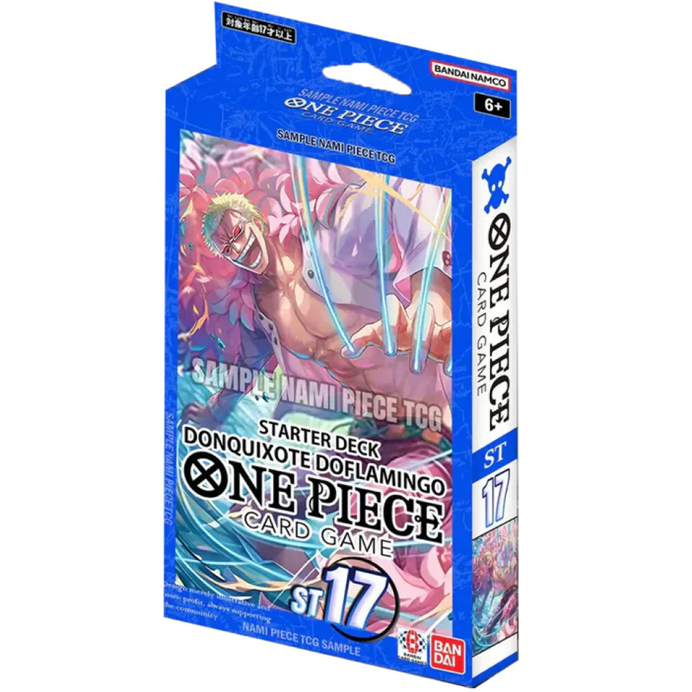 

Карточная игра Bandai One Piece TCG: Blue - Donquixote Donflamingo Starter Deck [ST-17]
