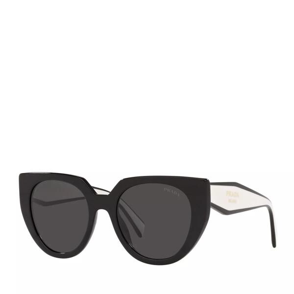 

Солнцезащитные очки woman sunglasses 0pr 14ws black/talc Prada, черный