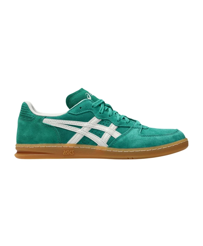 

Замшевые кроссовки с вышивкой логотипа Asics, зеленый