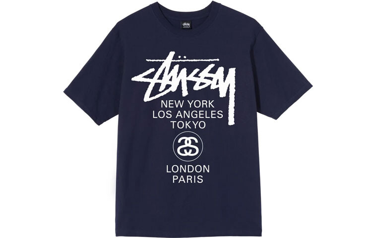 

Футболка World Cruise Series унисекс Stussy, белый