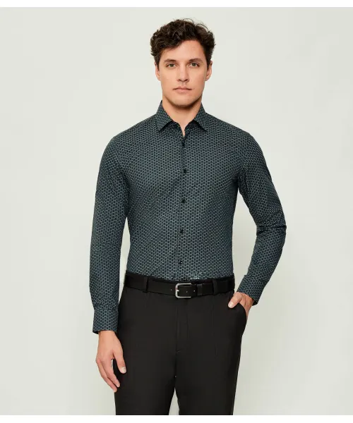 

Рубашка Кенно Slim fit Hugo, черный