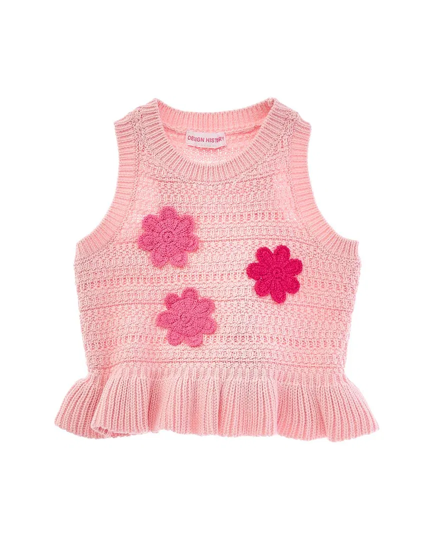 Design History Knit Top, розовый