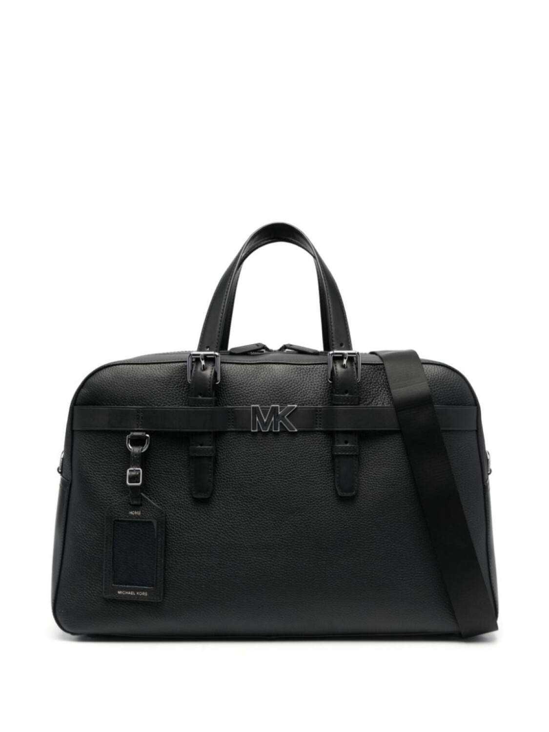

Michael Kors чемодан Hudson из зернистой кожи, черный