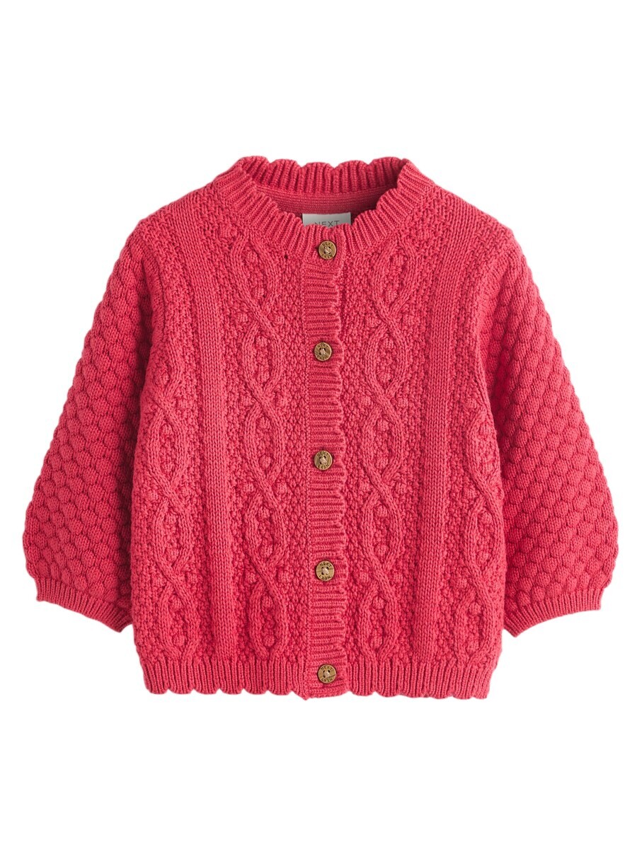 

Вязаный кардиган Next Knit Cardigan, красный