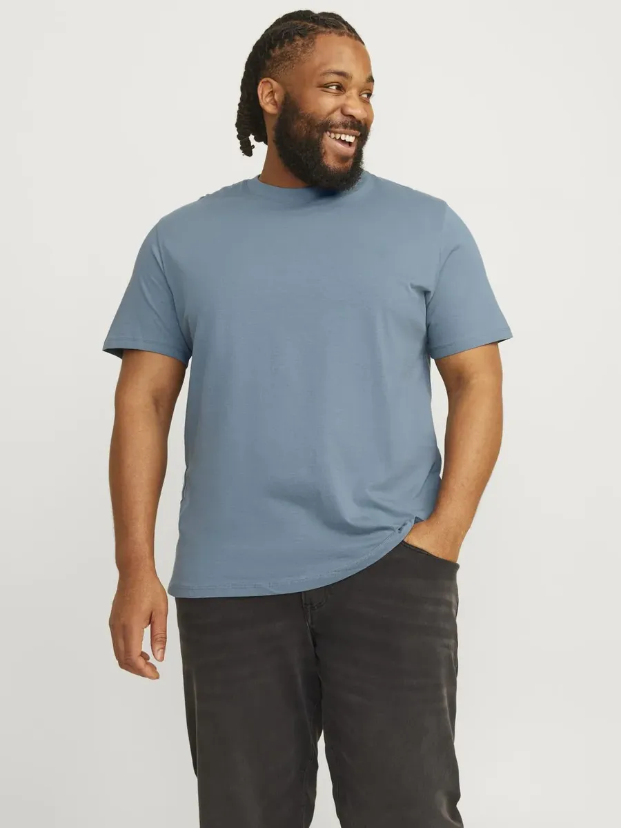 

Футболка Jack & Jones PlusSize "JJEBRADLEY TEE SS NOOS PLS", синий