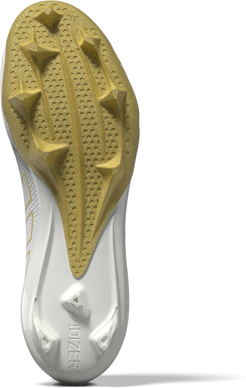 Мужские кроссовки adidas Adizero Electric, белый/золотой — фото 2