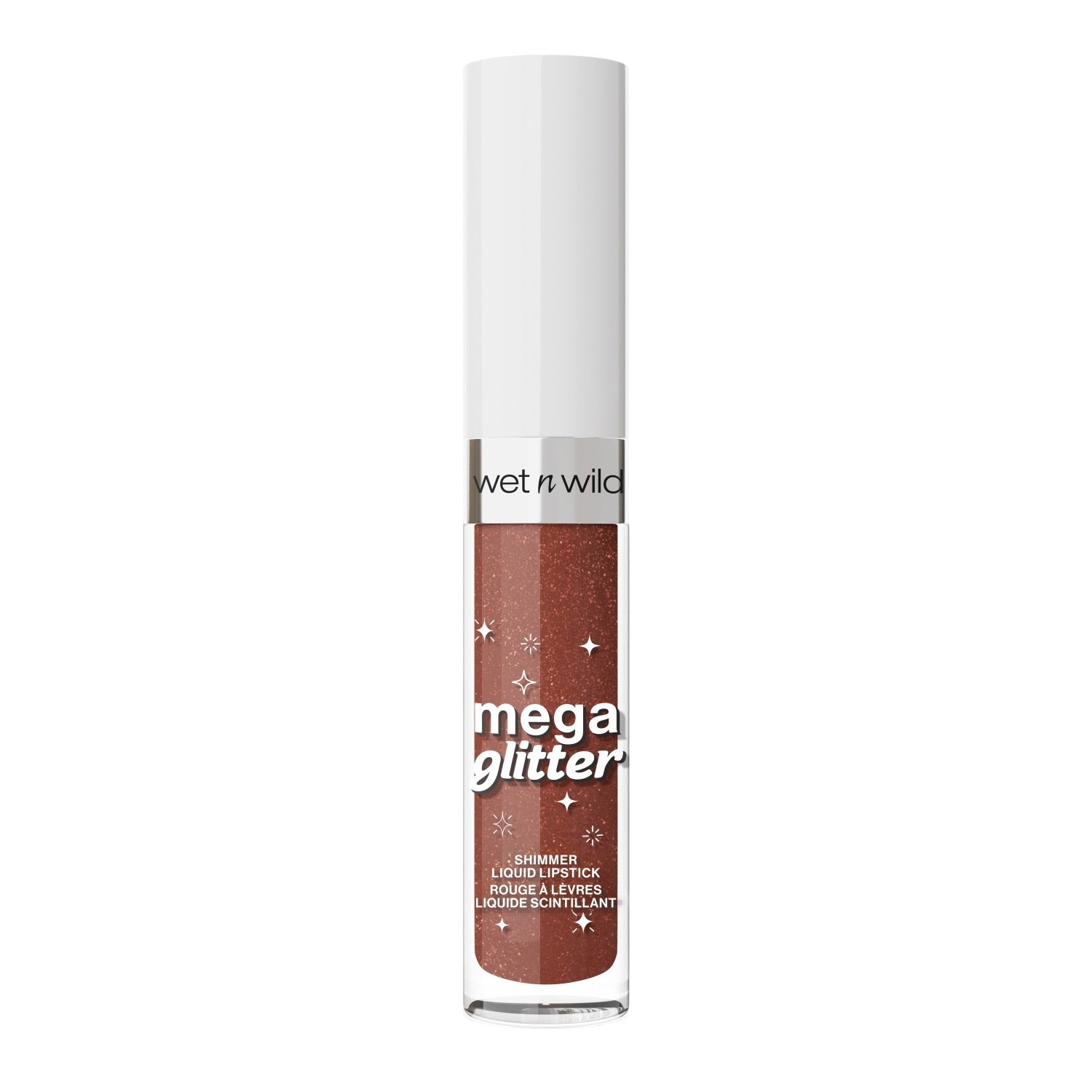 

Помада для губ mega glitter shimmer liquid lipstick Wet N Wild, hear me out, объем 2.8 мл