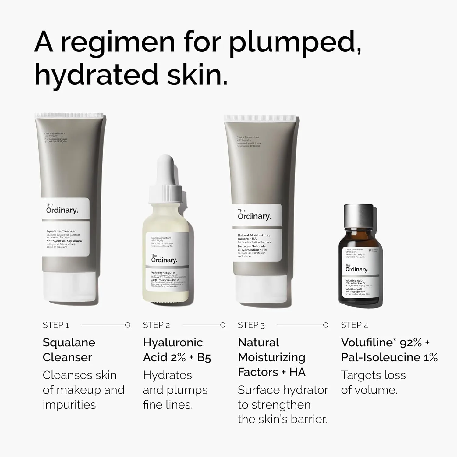 Сыворотка The Ordinary — Для лица Volufiline % + Pal-Isoleucine % Plumping Anhydrous Serum, 15 мл — фото 4