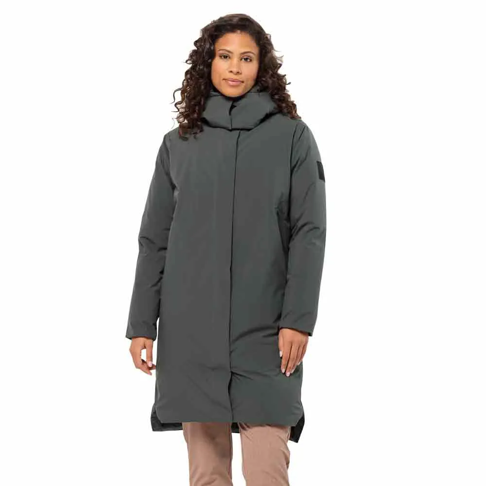 

Пальто Jack Wolfskin Luisenplatz, зеленый/серый