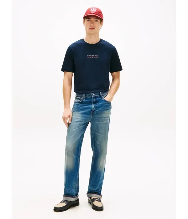 Футболка BRAND LOVE regular fit Tommy Hilfiger, темно-синий — фото 2