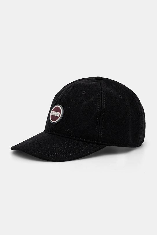 

Шерстяная кепка с козырьком Colmar, черный