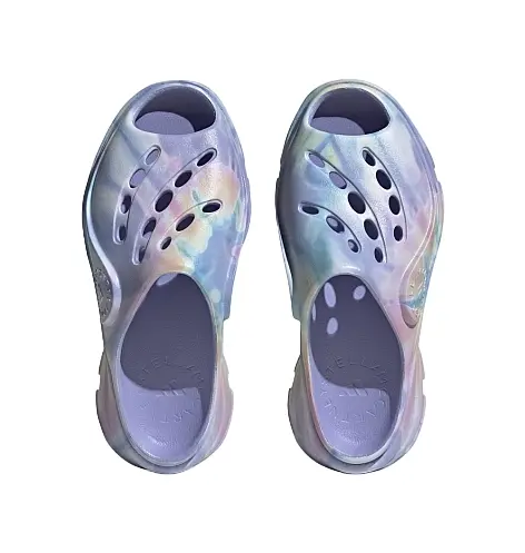 Тапочки от stella mccartney clogs Adidas, розовый — фото 3
