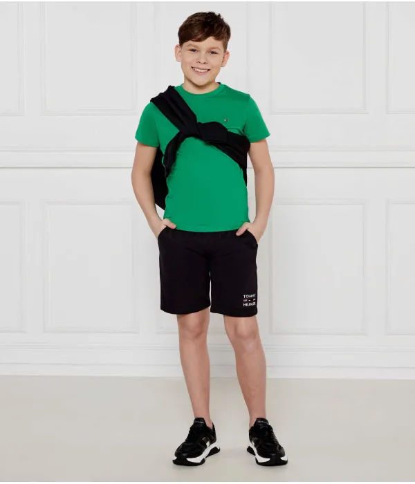 Базовая футболка Regular fit Tommy Hilfiger, зеленый — фото 2