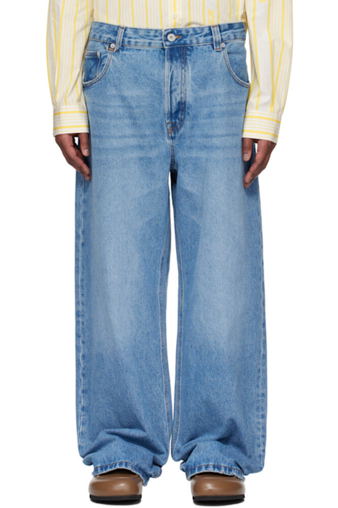 

Синие джинсы 'The Wide de-Nîmes' JACQUEMUS