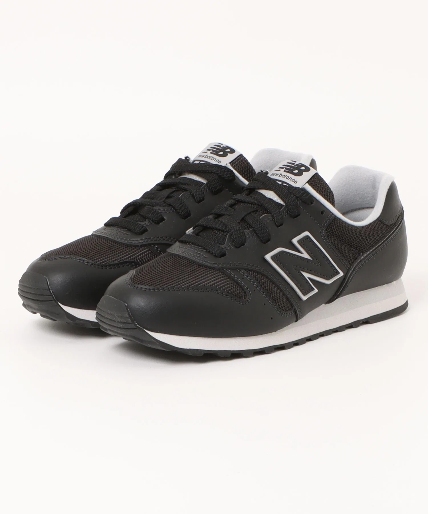 Унисекс кроссовки New Balance ML373 повседневные чёрные