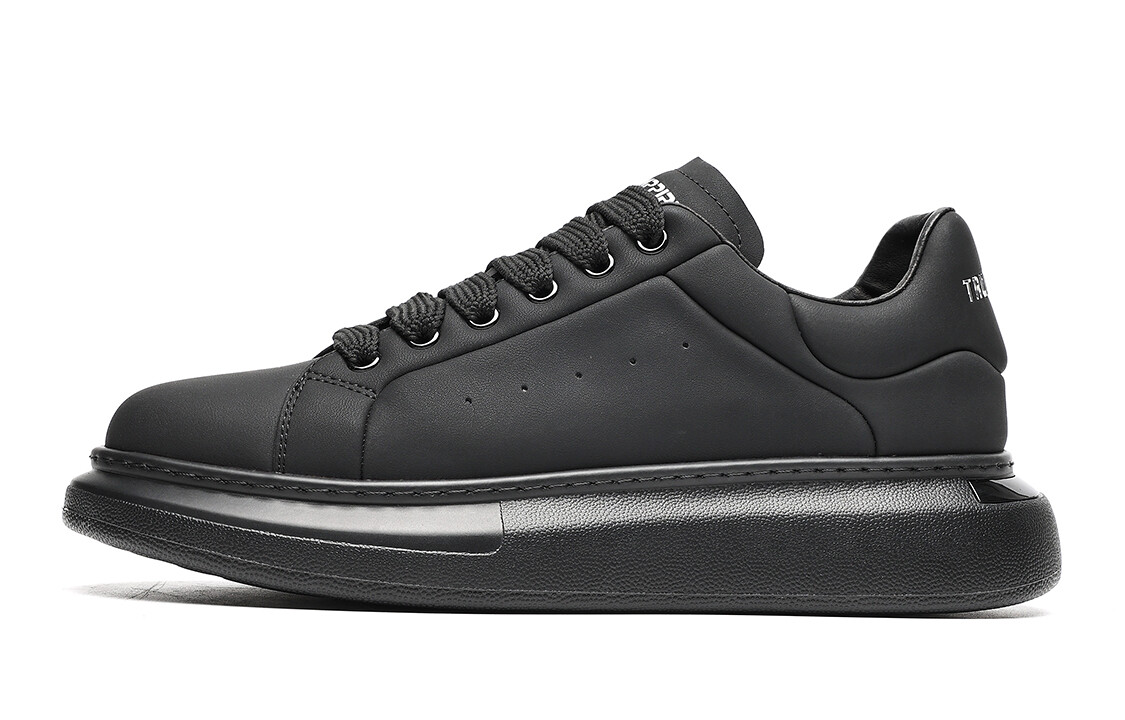 

Кроссовки TRUMPPIPE Skateboarding Shoes Men Low-top, черный