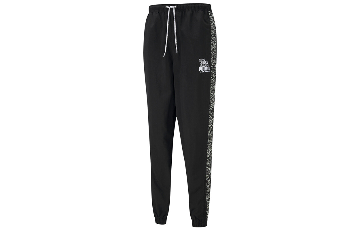 

Мужские трикотажные спортивные штаны Puma, цвет Black