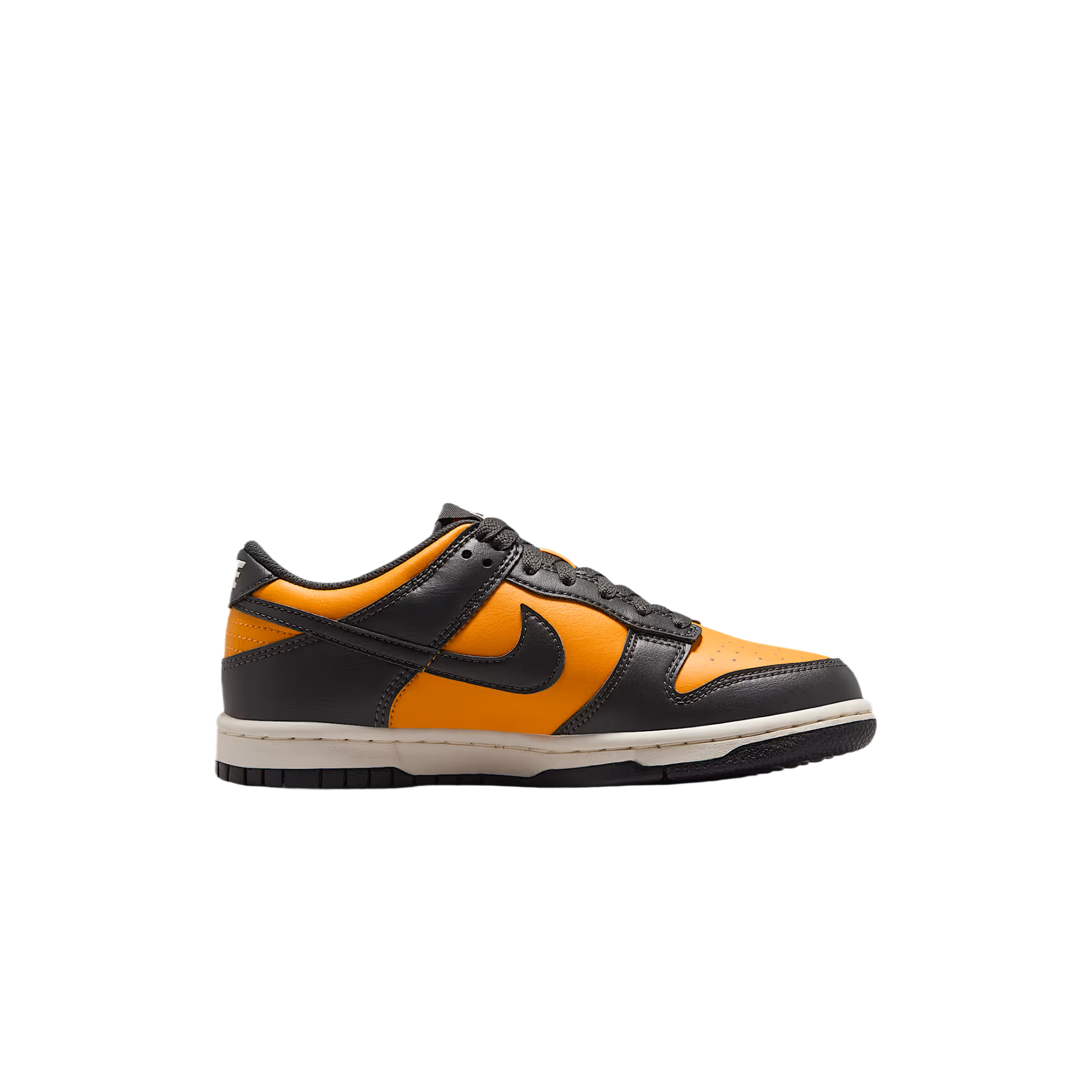 Детские кроссовки для скейтбординга Dunk Low Top Nike, желтый/черный/белый — фото 2