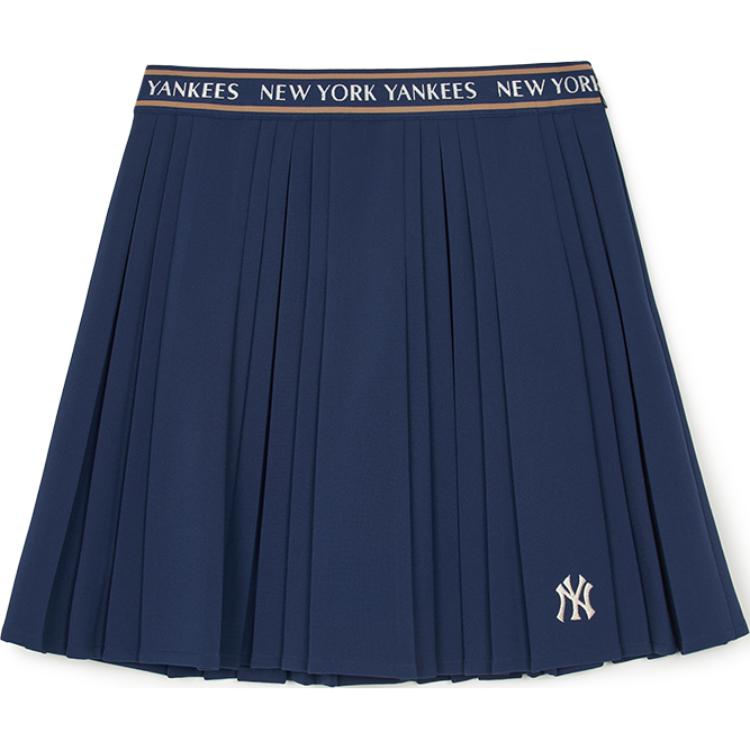 

MLB Варсити New York Yankees повседневные короткие юбки женские Light Navy Blue